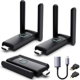 Chochi 883885857998 Wireless Hdmi Extender Kit 4k Dual-band 2.4/5.8ghz Transmitter With 2