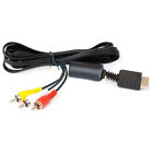 Cla20225 Unbranded New Slim Playstation Av Audio Video Cable 334172270597