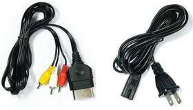 Ce-nib-80 Cloud River Av Cable And Ac Power Cord For Xbox