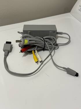 Cmate 426881047652 Nintendo Wii U Original Ac Power Supply Cable 15v Au 3-pin Plug