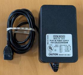 55416 Coleco 020588010383 Oem 1st Party Colecovision Power Cord Ac Adapter Tested And Working