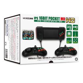 Cc-i16mh-bk Columbus Circle Md Compatible Machine Ips 16bit Pocket Hd - Mega Drive