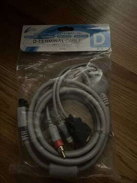 Cyber Gadget 544859007880 Nintendo Wii / U D-terminal Av Cable Japan Import