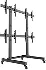 D2g31662 Rolling Tv Stand Hdtv Mount Qua