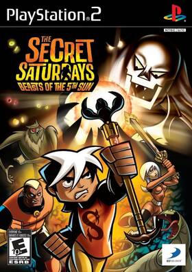 12008 D3 Publisher Secret Saturdays Beasts Of The 5th Sun - Playstation 2 One Size Color
