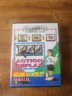 Datel 744707000073 Sega Genesis Pro Version Action Replay Complete Electronics E