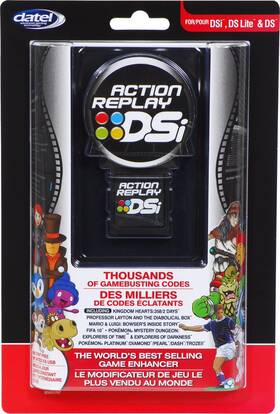 Lbs107 Datel Action Replay Dsi For Ds Black Brand New 6e