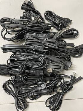 Db001 Delta Electronics 26x Ac Power Cord 2 Prong Side Flat Cable For Tv Monitor Universal Cd Player