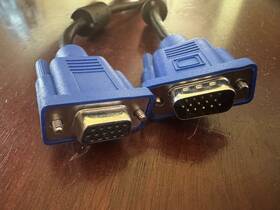 3081407900 Delta / Vivitek 36 Ft. Svga Extension Cable With Ferrites Black Hd15 Male To Female