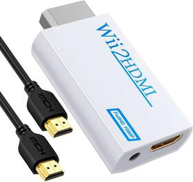 Direct 313046792762 Wii Hdmi Converter Adapter With 5ft High Speed Cable 2