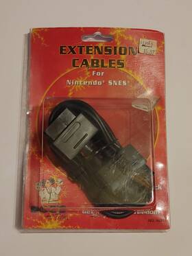 4631 Docs Hi Tech Controller Extension Cable For Super Nintendo Snes - 1994