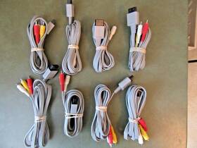 Eeekit 715444514630 10 2 Eight 8 Wii To 3 Rca Composite Av Cable Cord For Nintendo Console