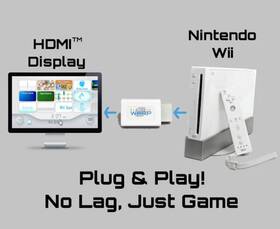 Ewa-2 Electron Electronwarp Wii Hdmi Adapter Plug And Play Ntsc/pal Compatible Usa Shipper