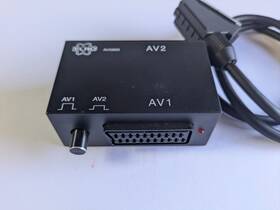 Av5860 Elro 2 1 Passive Analog Push-button Scart Switch Inputs To Output