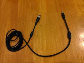 Bul600180002 Ex Gear Braided Replacement Usb Cable Black For Mad Catz Te2/te2 Aviator Plug