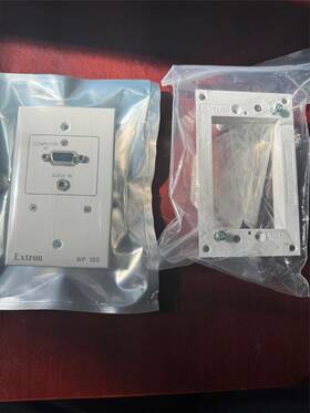60-427-22 Extron Wp150 White With Computer Audio/video Wall Plate