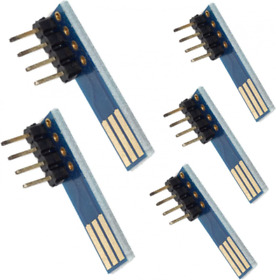 Fain Wan 5pcs Compatible With Wii Chuck Nunchuck I2c Adapter Shield
