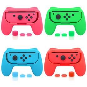 Nt254rg-ms-1-1 Fastsnail 4 Pack Grips Kit Compatible With Nintendo Switch For Joy Con Wear-resistant
