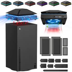Xsx34-ca-1 Fastsnail Cooling Fan Dust Cover For Xbox Series X Console System With Rgb Lig