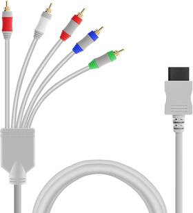 480p Fosmon 879565103484 Wii Component Hd Av Cable To Hdtv For U And