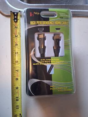 Fosmon Technology 879565100131 10ft Hdmi High Performance Gold Plated Cable Cord Ps3 Xbox 360