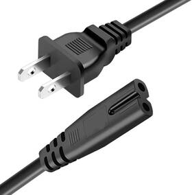 Fsqwur 0768556234026 Ac Power Cord Cable Fit For Xbox One S X Series X/s Black