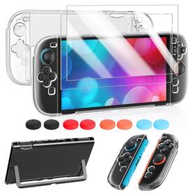 Ntt14 Fyoung Clear Protective Case For Nintendo Switch 2 2025 Transparent Slim Hard Shel