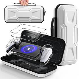 Sun24527-c481 Fyoung 3 In 1 Accessories Bundle For Playstation Portal Carrying Case And Hard Pc Cle