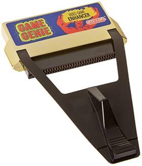 Cpl2 Galoob 047246073566 Game Genie Video Enhancer For Nintendo Nes Vintage Gold 9e