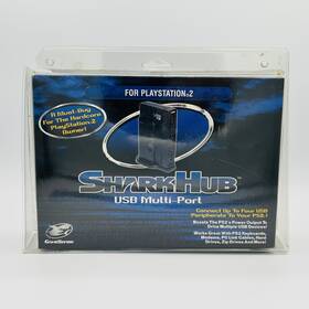 G-22262sm Gameshark Sharkhub Usb Multi-port Hub For Playstation 2 Ps2 New Sealed Adapter