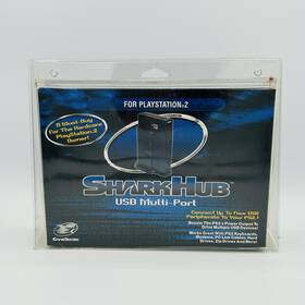 G22828sm Gameshark Sharkhub Usb Multi-port Hub For Playstation 2 Ps2 New Sealed Adapter