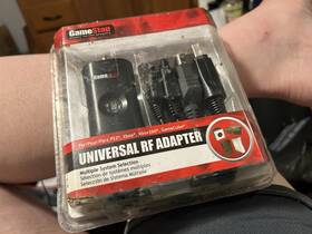 M1bb240 Gamestop Universal Rf Adapter Model No. - Ps2 Xbox 360 Gamecube
