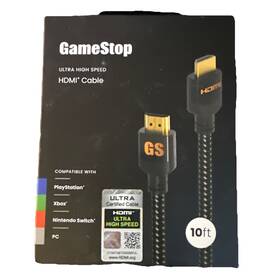 P-10002 Gamestop Ultra High Speed Hdmi Cable 10ft 4k For Playstation Xbox Switch Pc