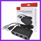 Gc1 Gamecube Controller Adapter For Wii Pc Switch Ports 780614157801