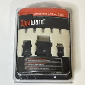 Gigaware 040293469191 Universal Component Gaming Cable Brand New Sealed Ps2 Ps3 Xbox 360 Wii