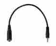 H2m3c-3f4c Ad.5-b Ycs Basics Headset Adapter Cable 3.5 To 2.5 Mm Trs Built In Mic High Quality Android Apple 819279011965