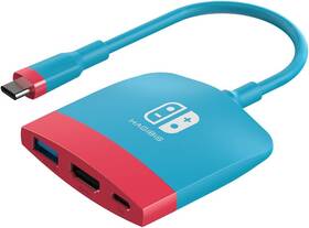 Swc01 Hagibis Switch Dock For Nintendo Oled Portable Tv Charging Blue