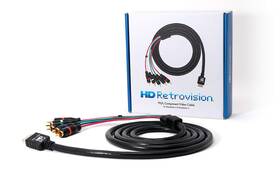 B07h3f94zn Hd Retrovision Playstation 2/3 Ps2/ps3 Premium Ypbpr Component Video Cable