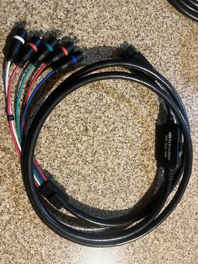 Cab003 Hd Retrovision Snes Component Cables Super Nintendo Ypbpr