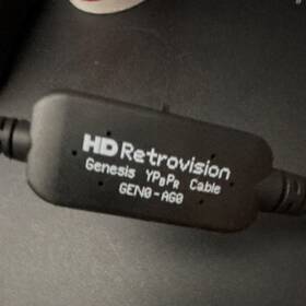 Hd Retrovision Gen3-a60 Sega Genesis Ypbpr Component Cable 6ft Shielded Gen0-a60