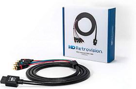 Hd Retrovision Wii U Premium Ypbpr Component Video Cable