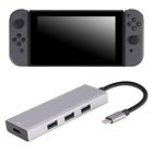 Hde-54075 Hde Portable Dock For Nintendo Switch Mini Hdmi 190999043413