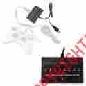 Hde-k111 Hde Usb Xbox 360 Controller To Playstation 3 Ps3 Converter Box Turbo Cross Adapter 608729392620