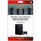 98090 Hdmi Cable 2.0 Playstation 3 Usb Official Plated Universal Gold