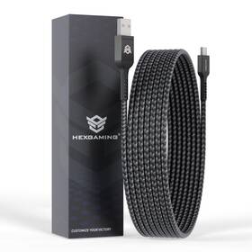 Hee359 Hexgaming 4m/13.12ft Charge Gaming Cable For Xbox Core/switch Pro