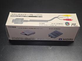 Hsc-04 Hori 961818835252 Official Long Stereo A/v Cable Snes N64 Gamecube - Brand New In Box