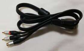 Hps-110 Hori Sony Playstation S-video Cable High Grade Hg Ps1 Ps2 Ps3 Us Seller