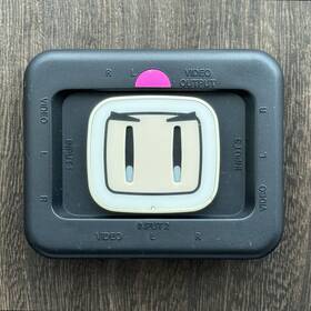 Hc-738 Hudson 1997 Soft Official Bomberman Av Video Selector Switch Black Japan