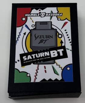 Hbz0001 Humble Bazooka Saturn Bt Bluetooth Adapter For Sega Blueretro