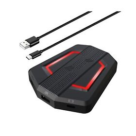 Hxsj P6 Keyboard And Mouse Adapter Portable Mice Converter Replacement